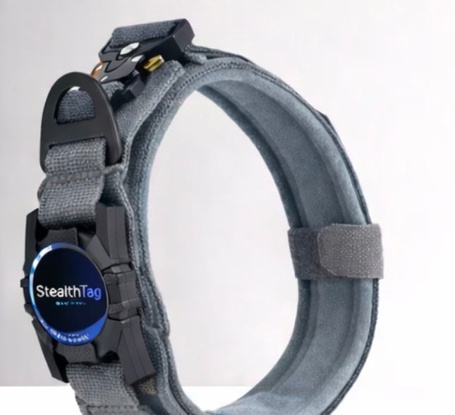 StealthTag Dog Tracker and collar